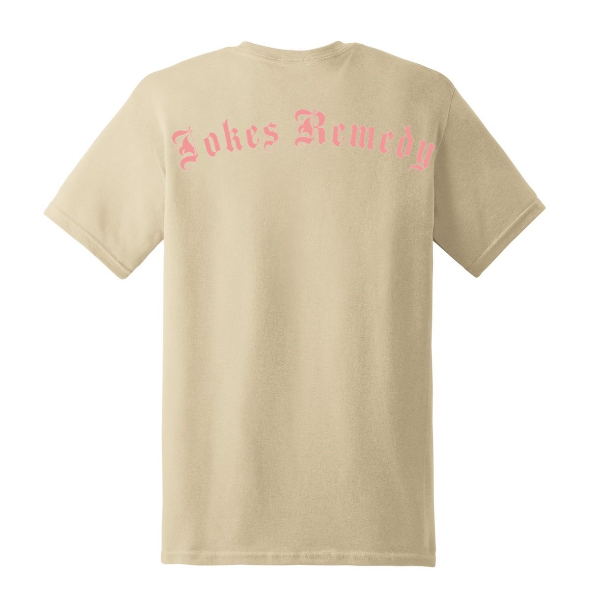 Sand/Pink Short Sleeve T-Shirt