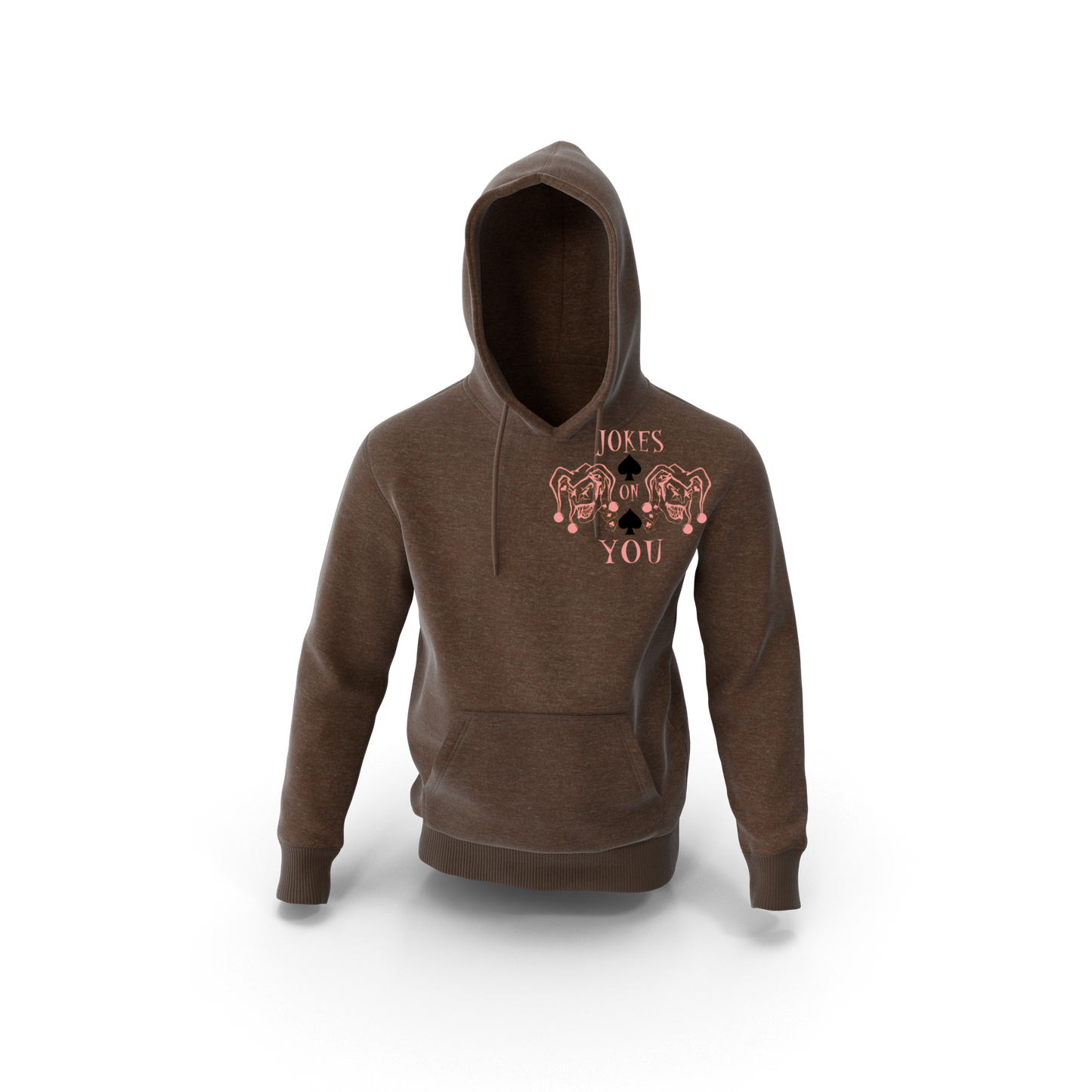 Brown/Pink/Black Hoodie